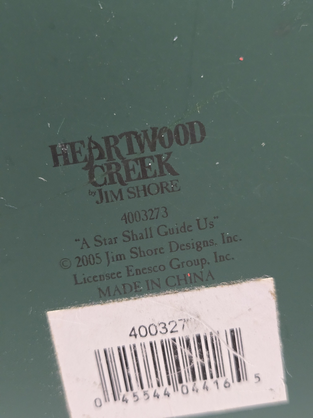 Jim Shore Heartwood Creek "A Star Shall Guide Us" Nativity Angel Figurine - Picture 13 of 13